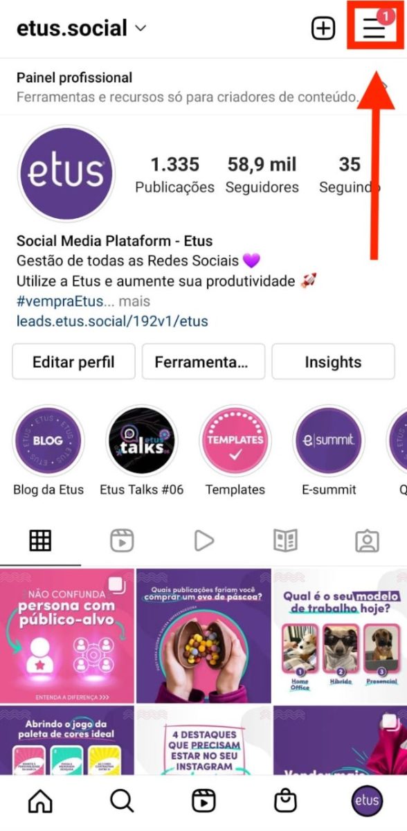 Como ativar a autenticação de dois fatores no Instagram Blog Etus