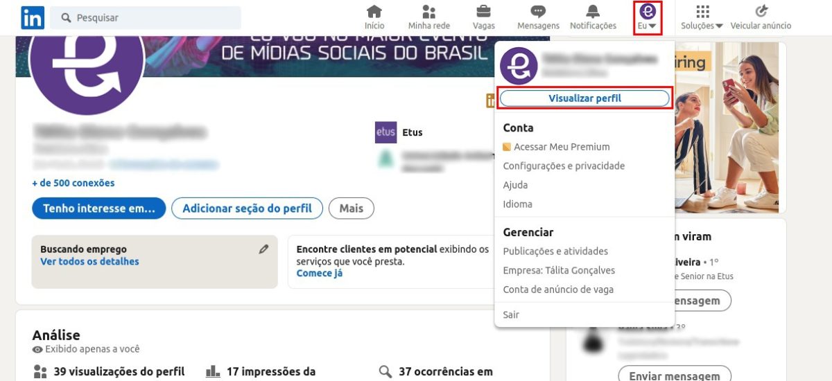 Recursos Do Linkedin Que Voc Precisa Conhecer Blog Etus