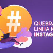 Quebra de linha no Instagram